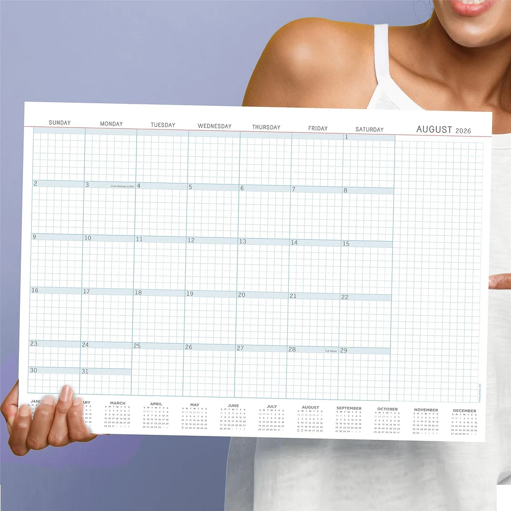 Professional Medium 2026 Desk Pad Calendar