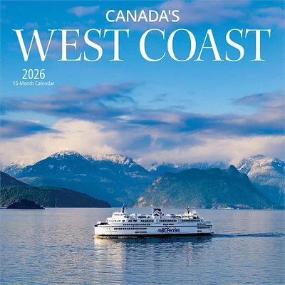 Canadas West Coast 2026 Mini Calendar - Online Exclusive