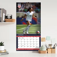 US Women's Soccer Team 2026 Wall Calendar