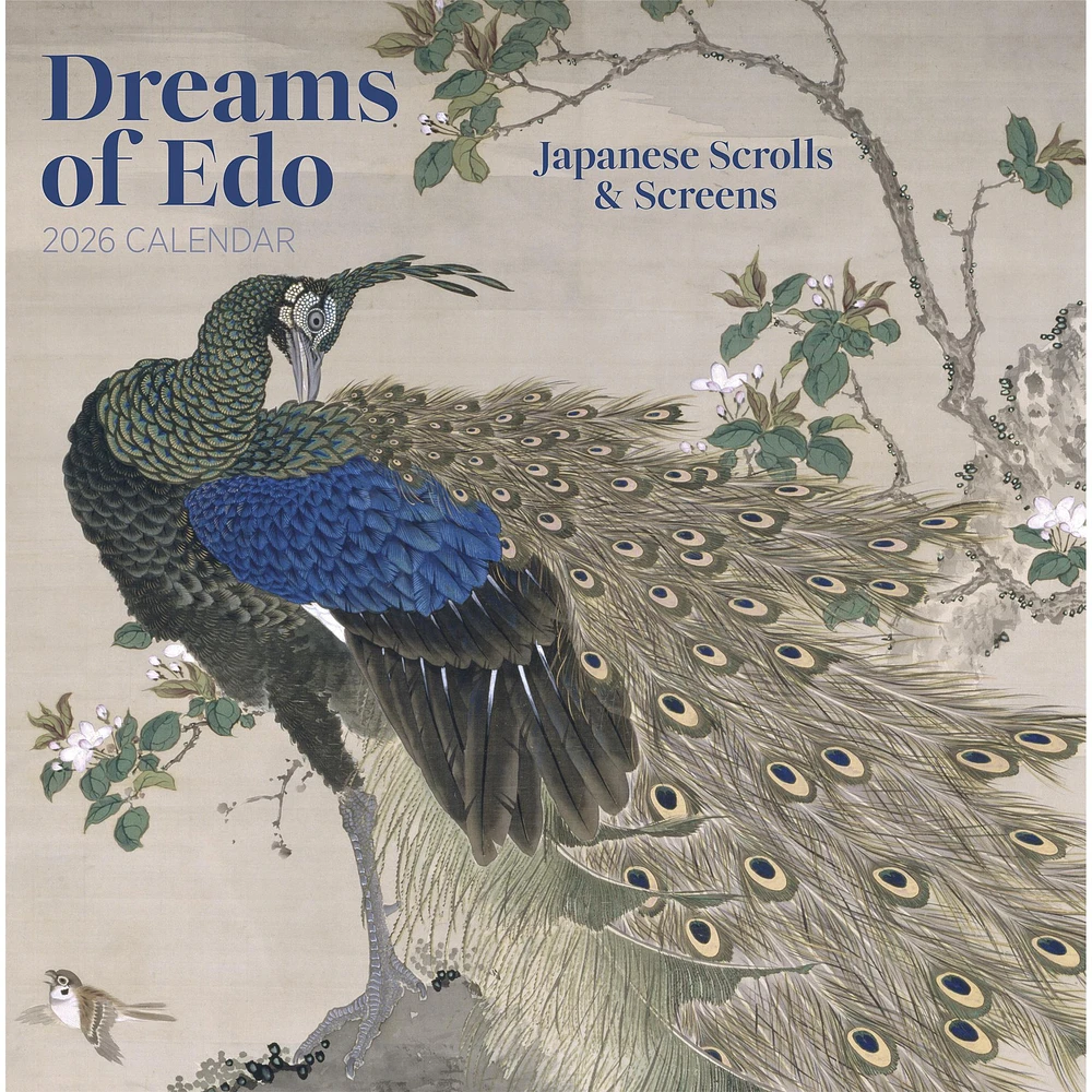 Japanese Scrolls Screens 2026 Wall Calendar