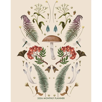 Magic Mushrooms 2026 Monthly Planner Calendar