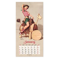 Elvgren Pin Up Girls 2026 Wall Calendar