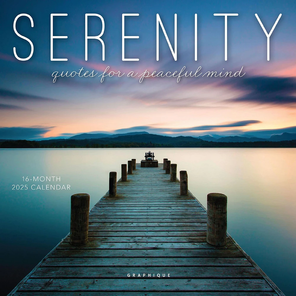 Serenity Mini 2025 Calendar - Online Exclusive