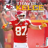 NFL Travis Kelce Kansas City Chiefs Wall 2025 Calendar