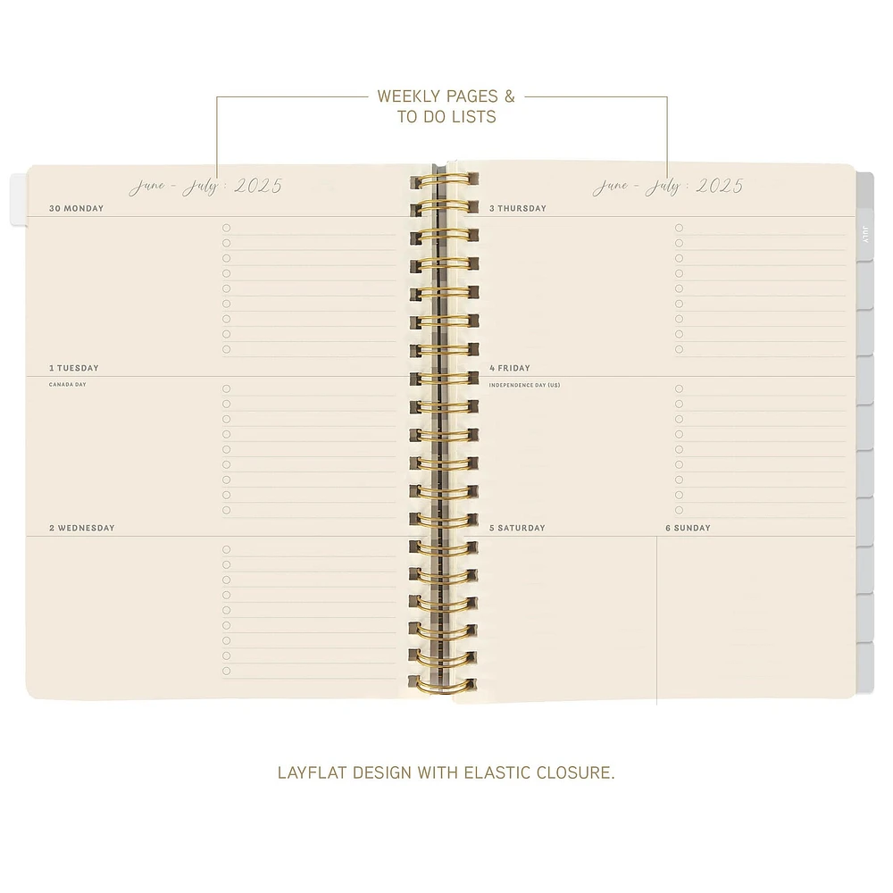 Farmhouse Floral 2025-2026 Engagement Calendar