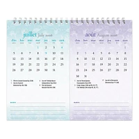 Motifs 2026 Double View Easel Calendar (French)
