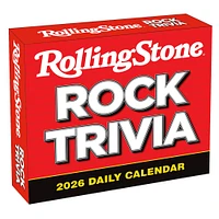 Rolling Stone Rock Trivia 2026 Box Calendar - Online Exclusive