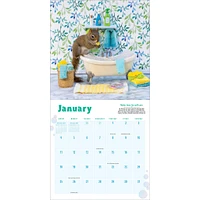 Secret Life Of Squirrels 2026 Wall Calendar
