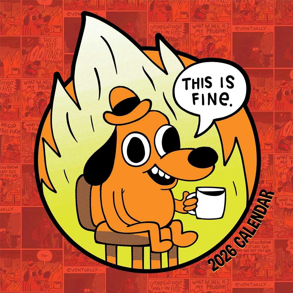 This is Fine 2026 Wall Calendar