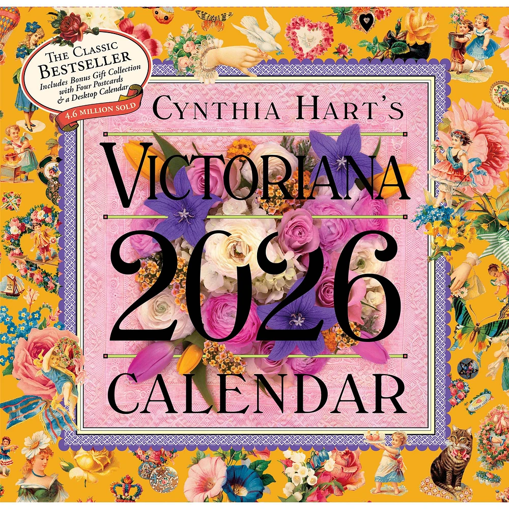 Cynthia Harts Victoriana 2026 Wall Calendar