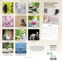 Vivre En Pleine Conscience 2026 Wall Calendar (French)