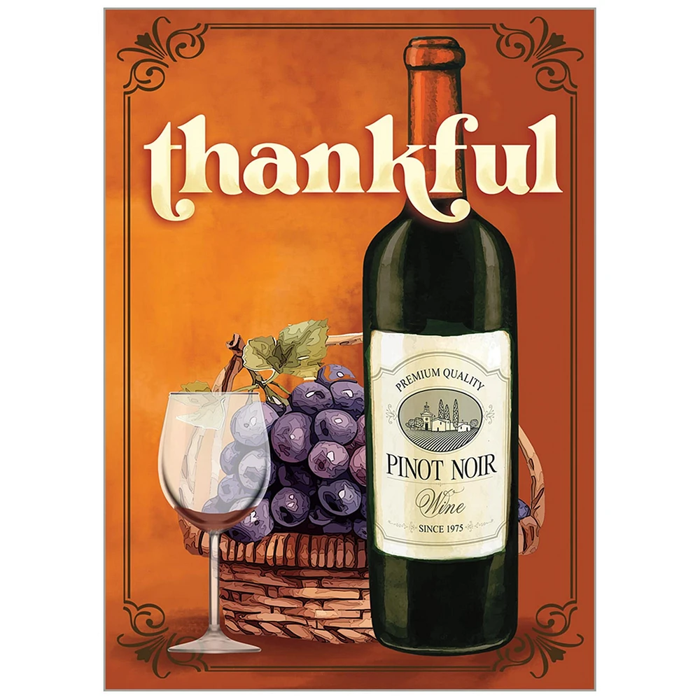 Wine 2026 Deluxe Special Edition Wall Calendar with Cards