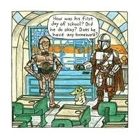 The Mandalorian And Child 2026 Wall Calendar - Online Exclusive