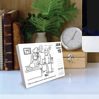 Cat Cartoon A Day By Jonny Hawkins 2026 Box Calendar