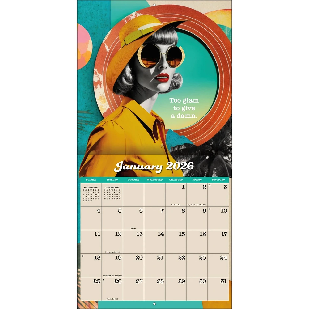 Bitch Please 2026 Wall Calendar - Online Exclusive