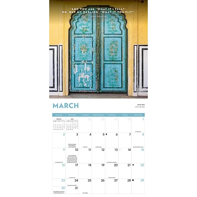 Doors And Windows Wall 2025 Calendar