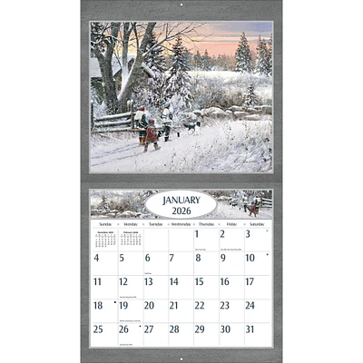 Hockey Hockey Hockey 2026 Wall Calendar
