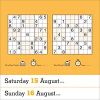 Sudoku 2026 Box Calendar