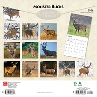 Monster Bucks 2026 Wall Calendar - Online Exclusive
