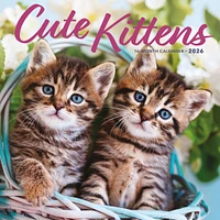 Cute Kittens 2026 Wall Calendar