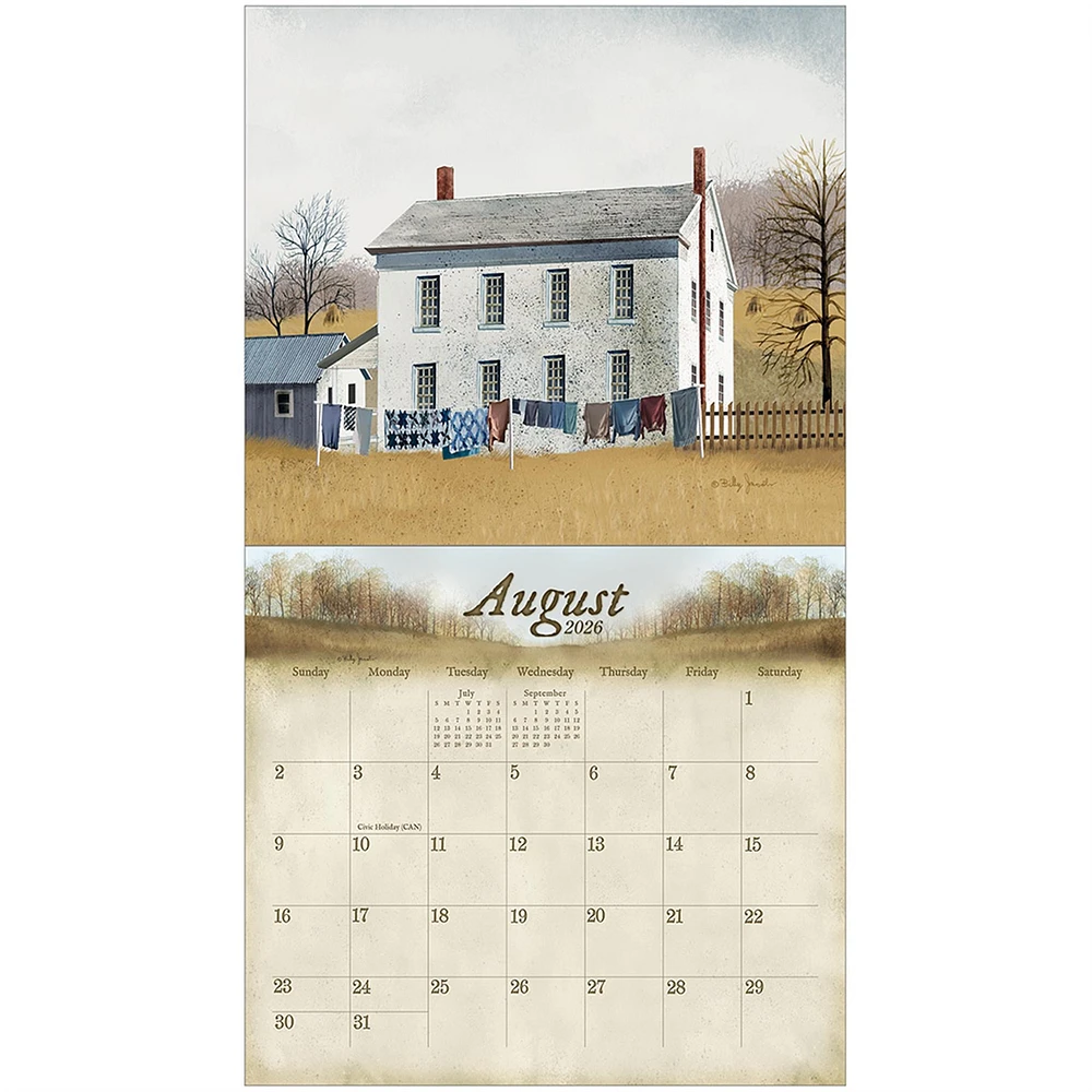 Road Home 2026 Deluxe Wall Calendar - Online Exclusive