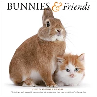 Bunnies And Friends Wall 2025 Calendar