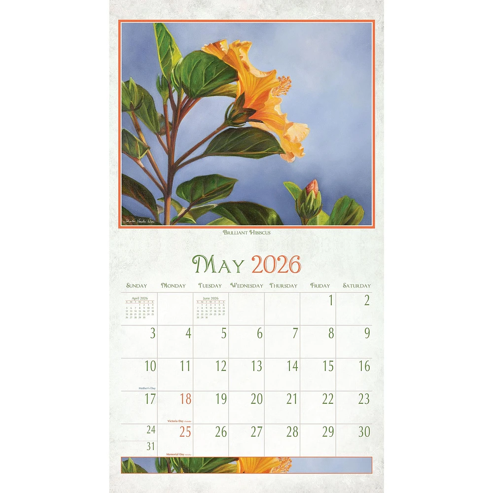 Beauty In Bloom 2026 Wall Calendar - Online Exclusive