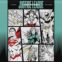 The Justice League Classic 2026 Wall Calendar