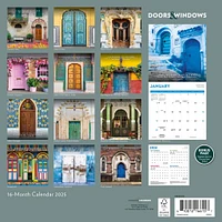 Doors And Windows Wall 2025 Calendar