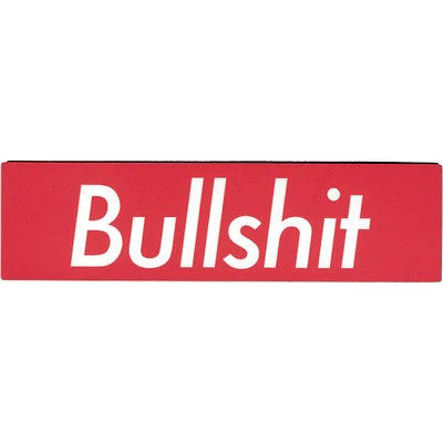 Bullshit Vinyl Sticker - FINAL SALE