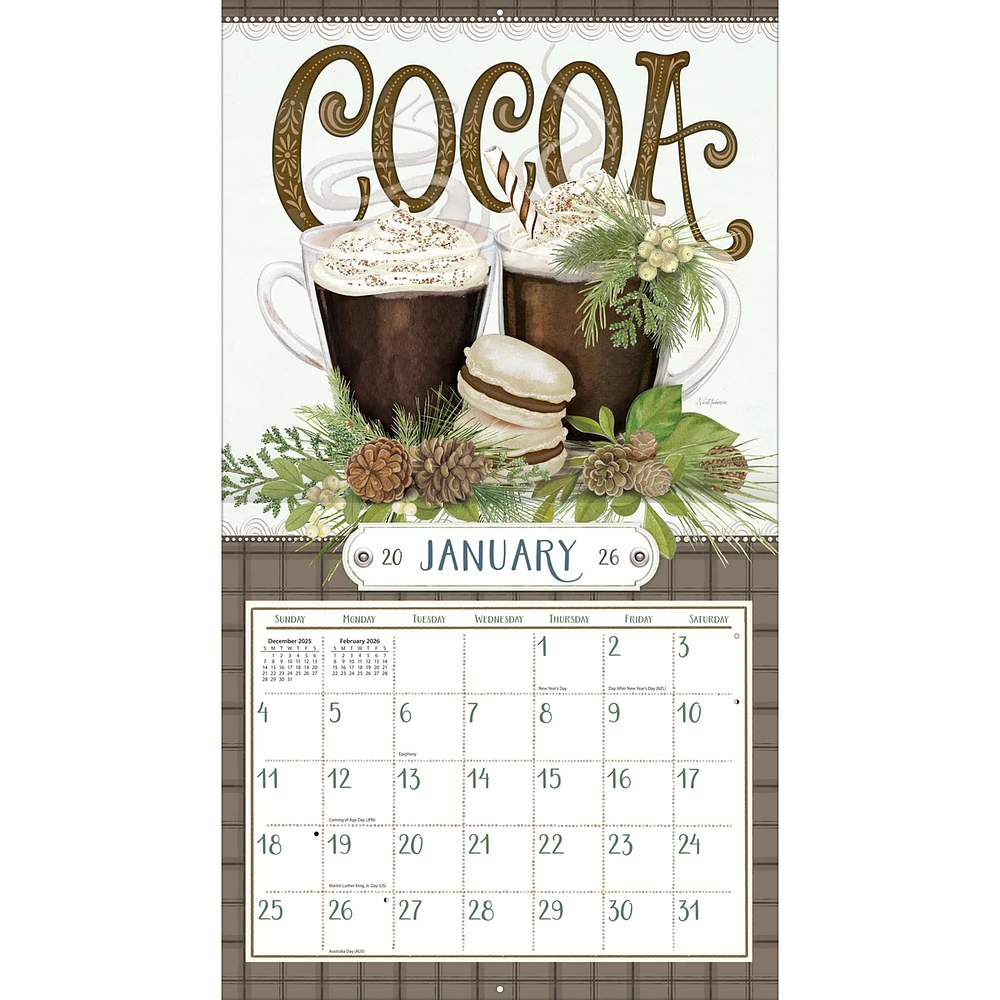 Love To Cook 2026 Wall Calendar