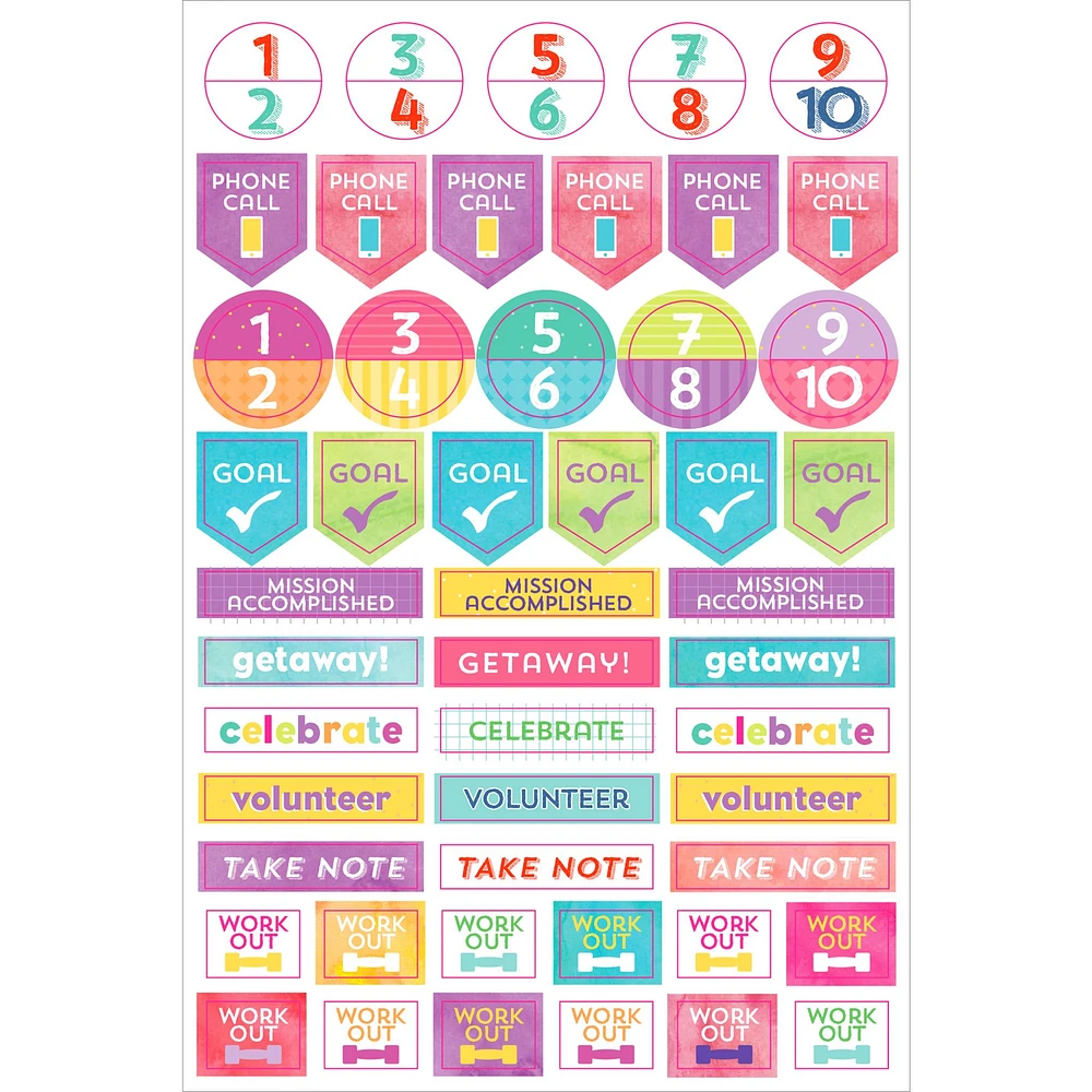 Student Planner Stickers Essentials