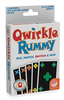 Qwirkle Rummy Color Blind Edition