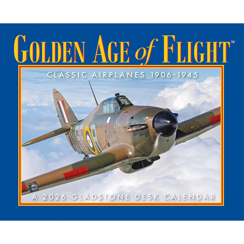 Golden Age Of Flight Box 2026 Calendar