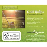 Golf Quips 2026 Small Box Calendar