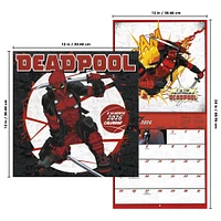Deadpool 2026 Wall Calendar