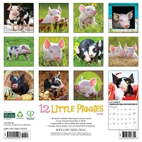 12 Little Piggies 2026 Wall Calendar - Online Exclusive