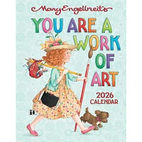 Mary Engelbreits You Are A Work Of Art 2026 Engagement Calendar