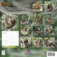Stoner Sloths 2026 Wall Calendar