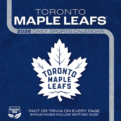 NHL Toronto Maple Leafs 2026 Box Calendar