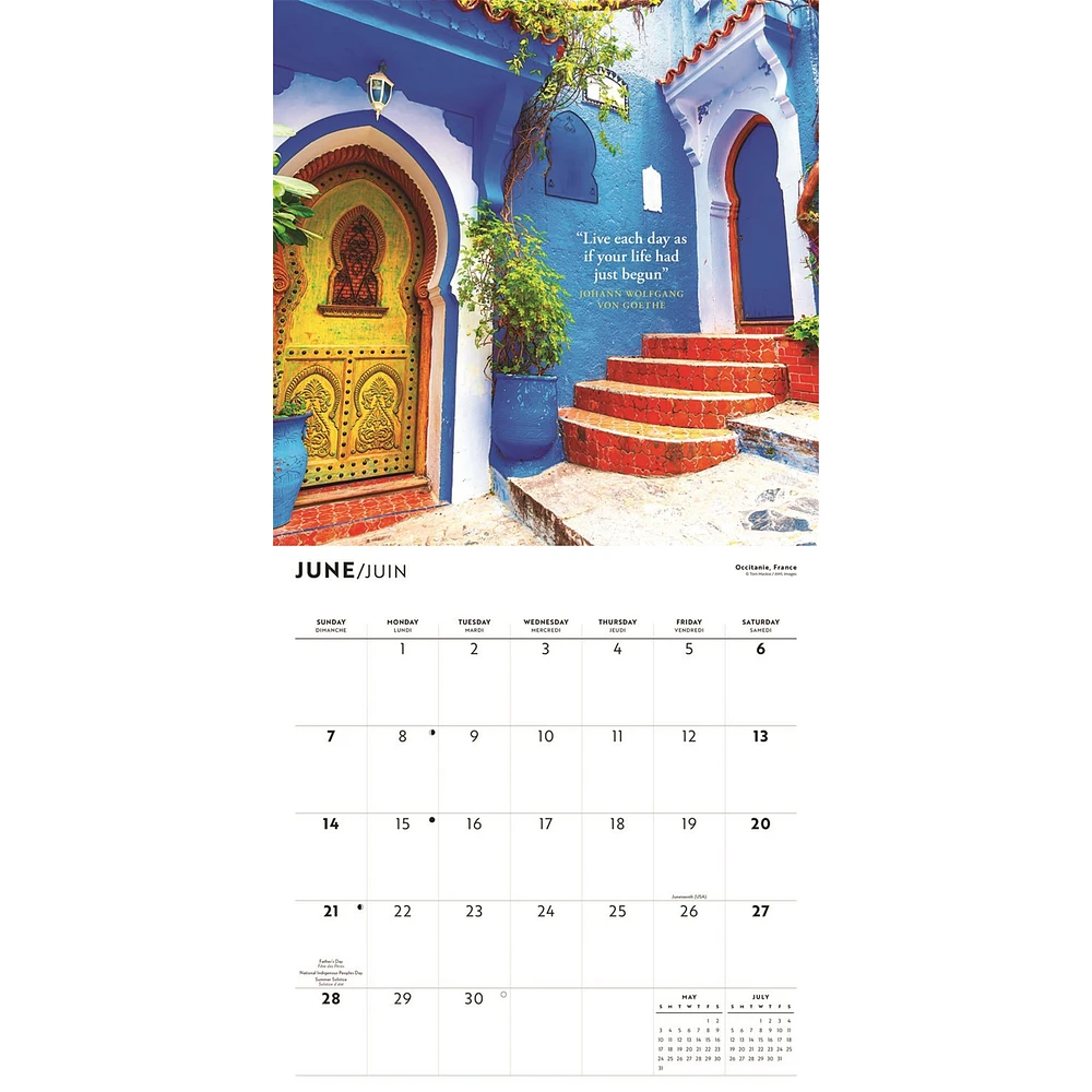 Doors And Windows 2026 Wall Calendar