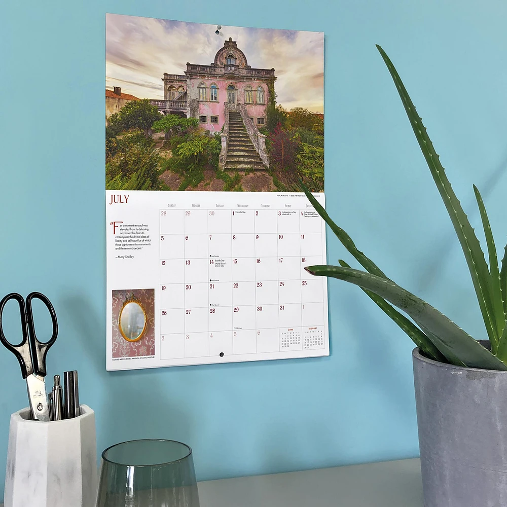Haunts Oversized 2026 Wall Calendar