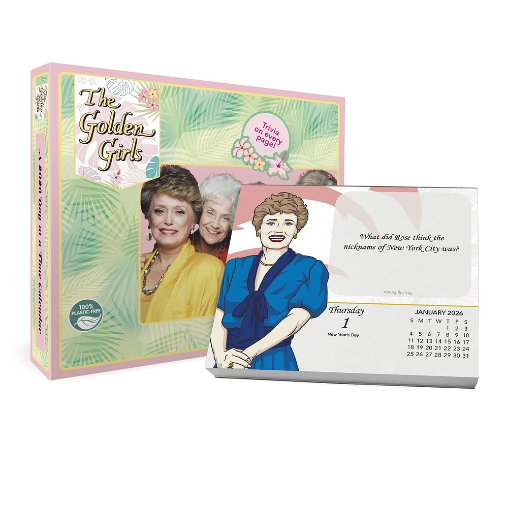 Golden Girls 2026 Box Calendar