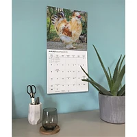 Chickens 2026 Wall Calendar