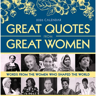 Great Quotes From Great Women 2026 Box Calendar - Online Exclusive