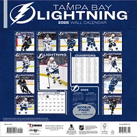 NHL Tampa Bay Lightning 2026 Wall Calendar - Online Exclusive