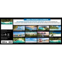 Beaches Panoramic 2026 Slim Calendar