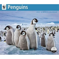 Penguins World Wildlife Fund Wall 2025 Calendar