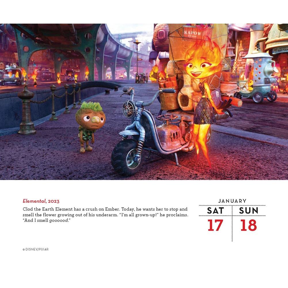 Disney A Year Of Animation 2026 Box Calendar