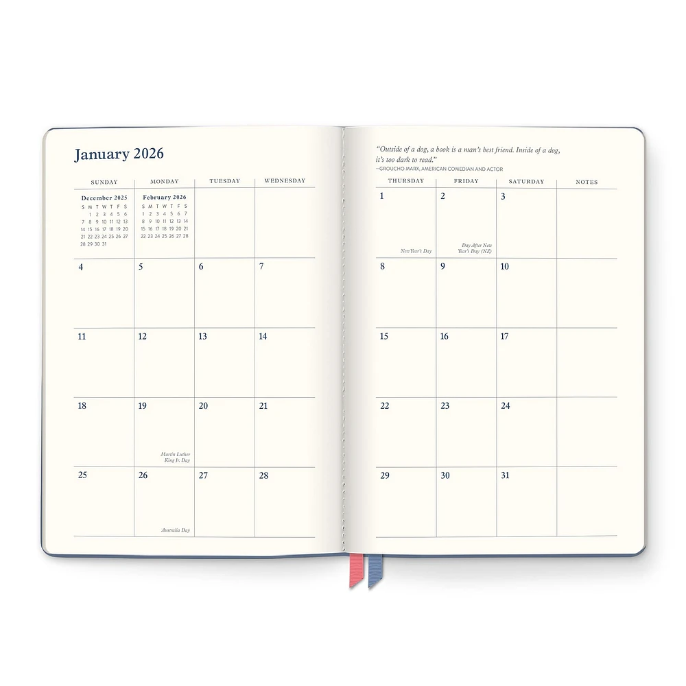 Fully Booked Clara Clothbound 2026 Engagement Calendar